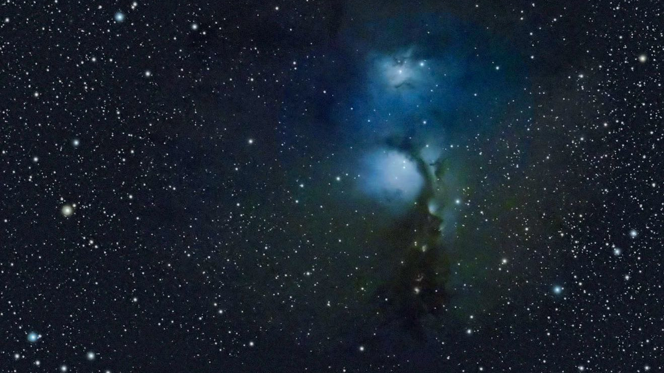 Reflektionsnebulosan M 78
i Orions stjärnbild. Horst Ziegler / CCD-guide