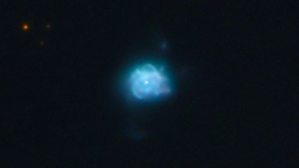 Den planetariska nebulosan NGC 6210 i stjärnbilden Herkules tagen med en 9,25 tums Celestron med 2× telekonverter. Carsten Dosche