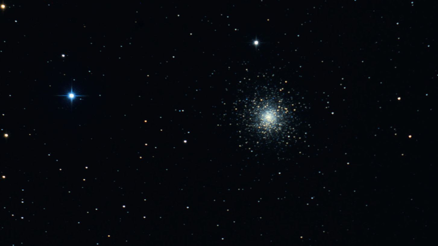 Pegasus höjdpunkt: den klotformiga hopen Messier 15. Marcus Degenkolbe