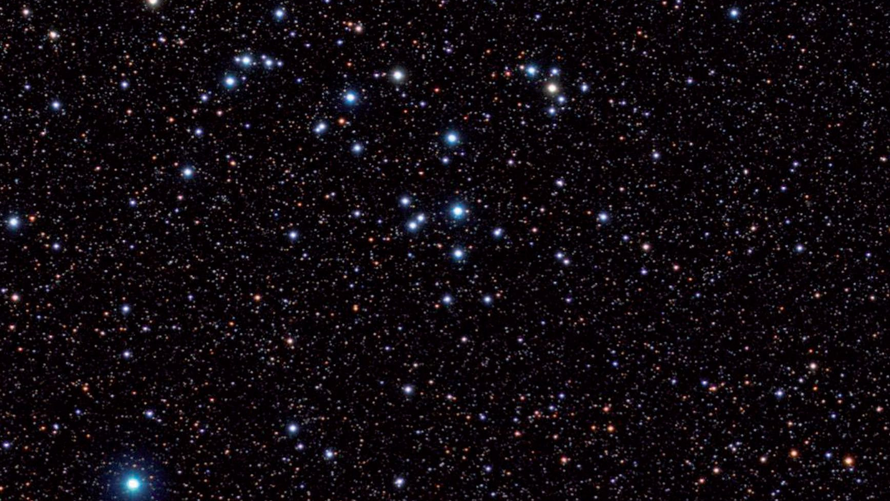 NGC 6633 fascinerar med sina många stjärnor med liknande ljusstyrka. Herbert Walter / CCD Guide