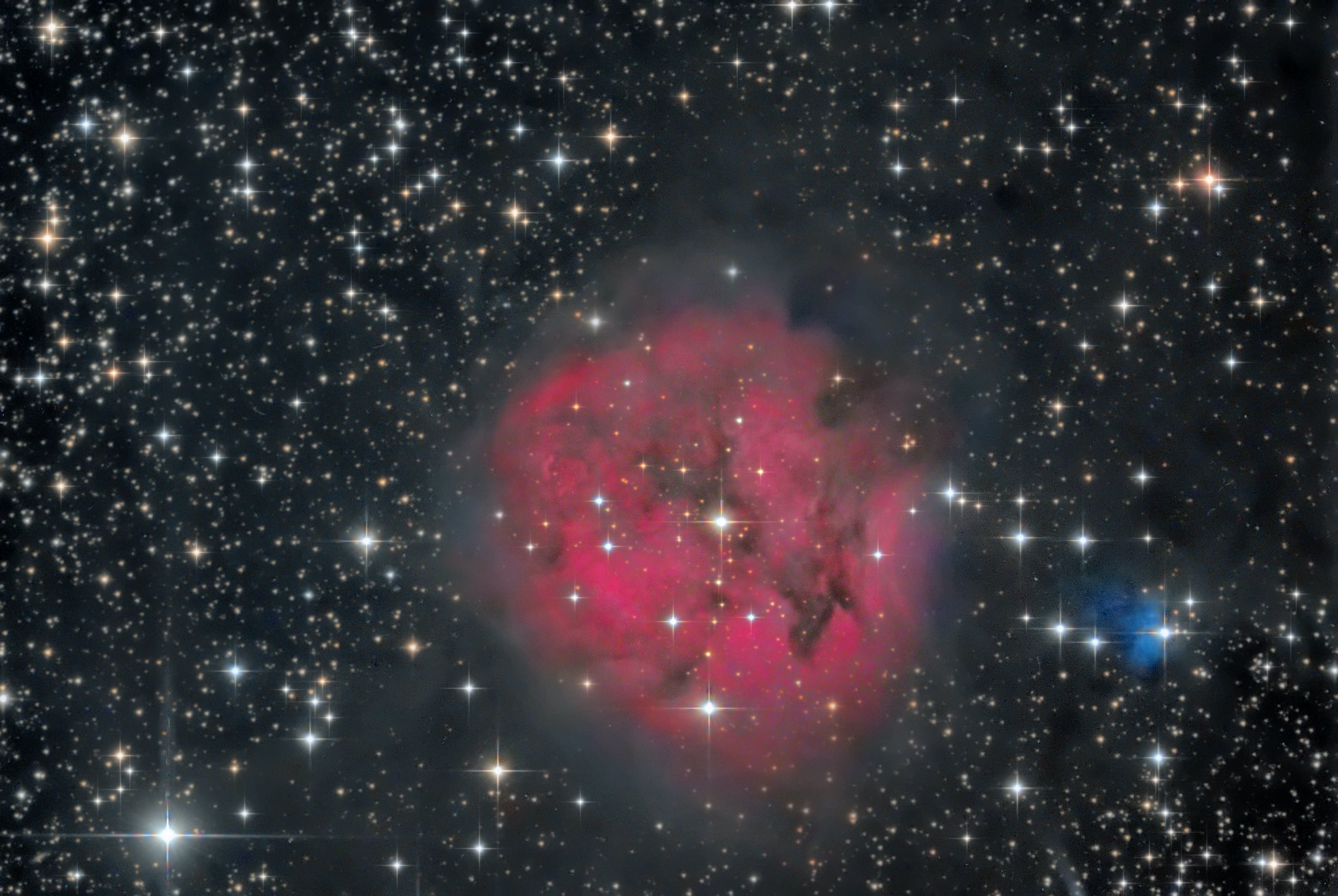 Kokon-nebulosan IC 5146, foto: Carlos Malagón