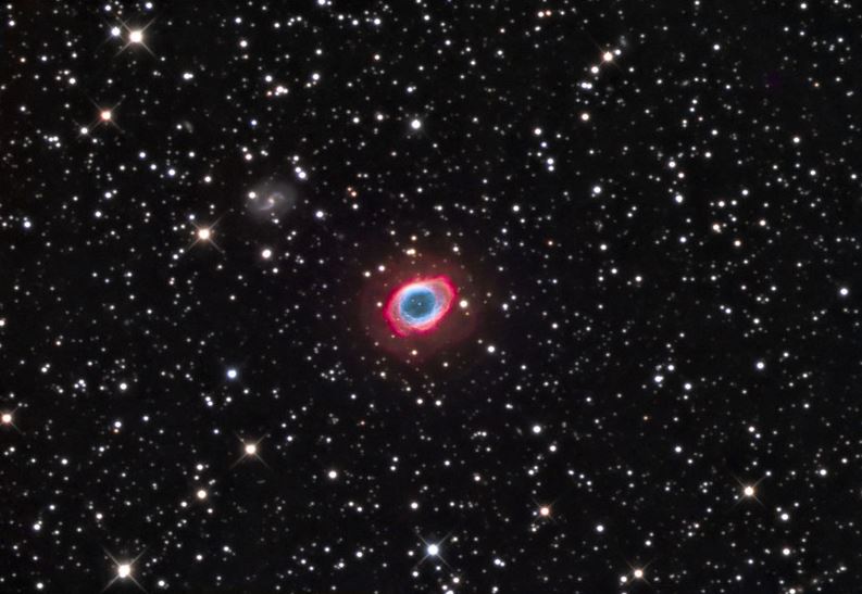 Den vackra Ringnebulosan, fotografi: Carlos Malagón