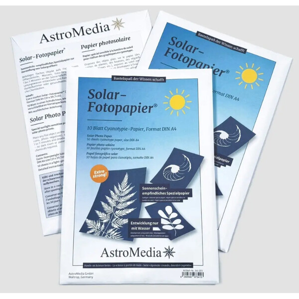 AstroMedia Byggsats Das Solar-Fotopapier DIN A4 10 Stück