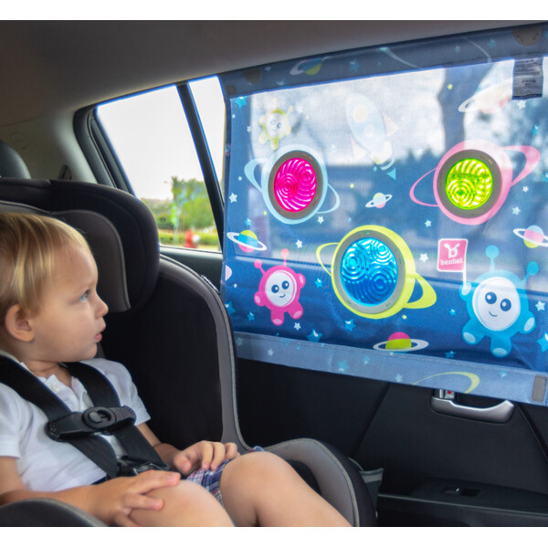 Solskydd för barn i bilen