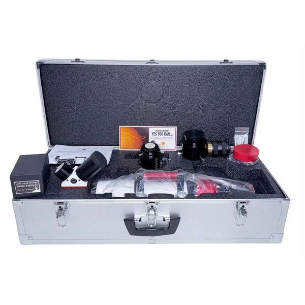 Lunt Solar Systems Solteleskop ST 80/560 LS80MT Ha B1800 PT DS Premium Kit