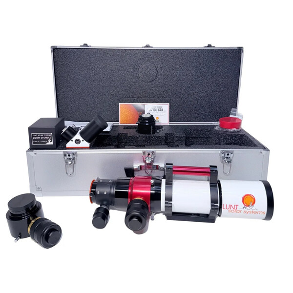 Lunt Solar Systems Solteleskop ST 80/560 LS80MT Ha B1800 PT DS Premium Kit