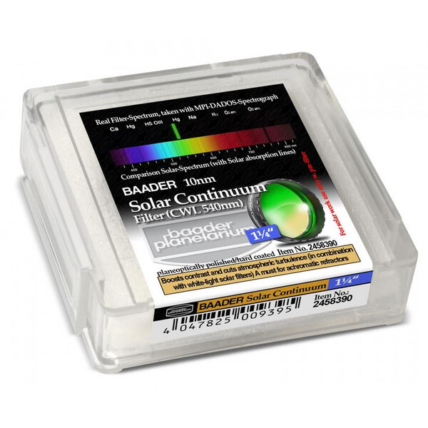 Baader Blockeringsfilter Filter för solkontinuum 1,25"