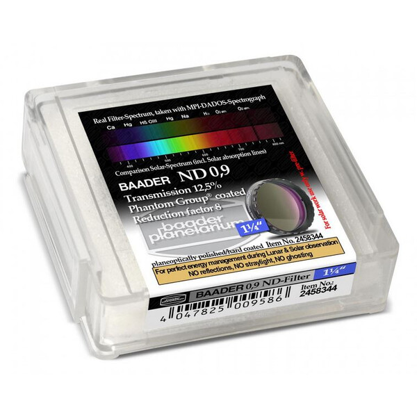 Baader Neutraldensitetsfilter ND 0,9 1,25"
