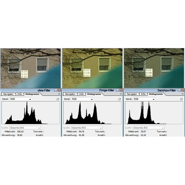 Baader 2" Semi APO filter (planoptiskt polerat) - 04/07