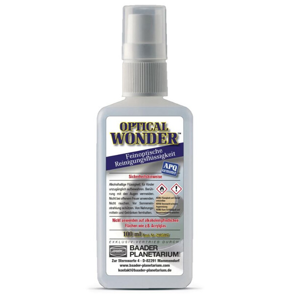 Baader Optisk rengöringsvätska Optical Wonder 100 ml