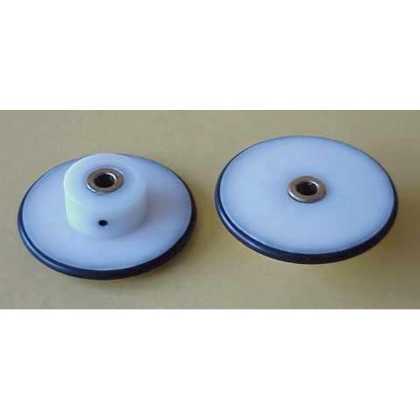 Astro Electronic Friktionshjul, diameter 54,0 mm (2,125"), med 6,35 mm (0,25") hål