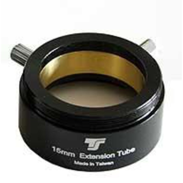 TS Optics Adapter från T2 till 1,25", påsatt T2-gänga, 15 mm längd