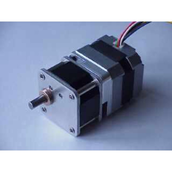 Astro Electronic Stegmotor med växellåda 10:1, axeldiameter 6mm