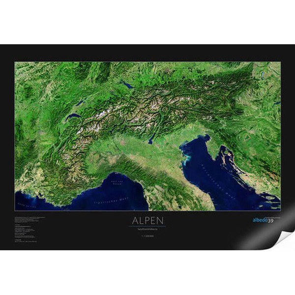 albedo 39 Regionkarta Alperna
