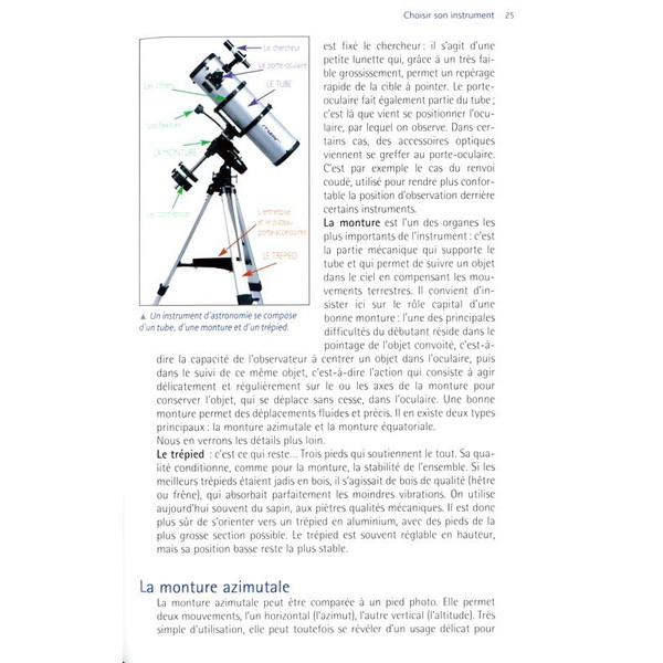 Eyrolles Buch Guide de l'astronome débutant