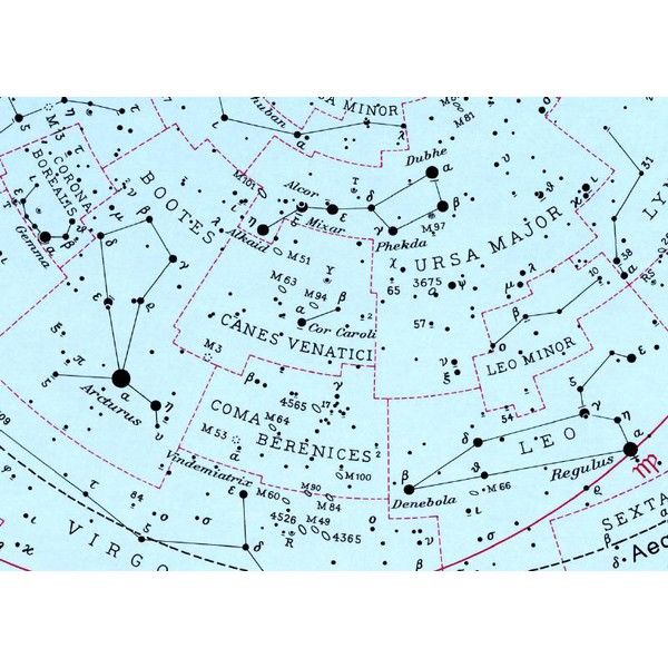 Freemedia Sirius stora stjärnkarta