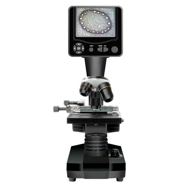 Bresser Digitalt LCD-mikroskop, 5MP