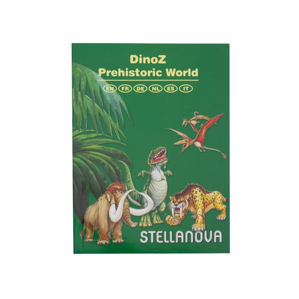 Stellanova Barnglob DinoZ jordglob för barn, förhistorisk värld 15cm