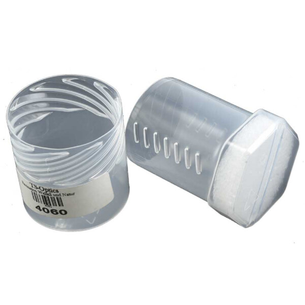 TS Optics Okularbehållare / twist pack 40 mm diameter, höjd 40-75 mm