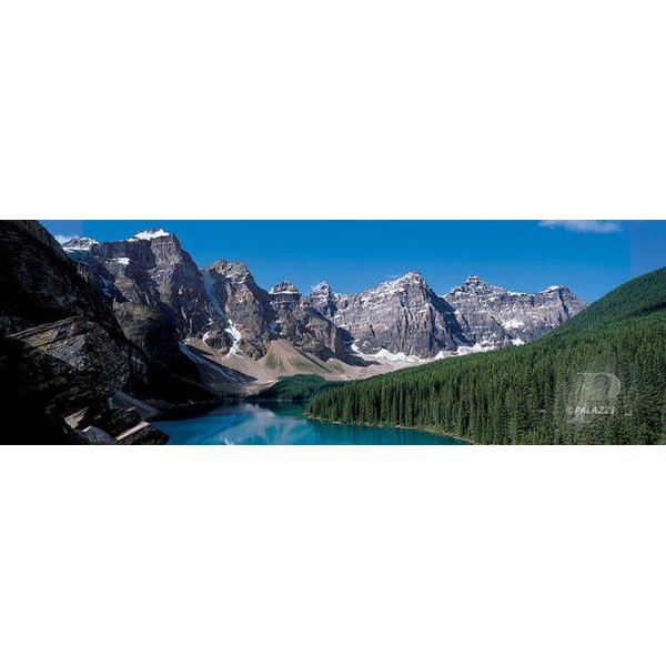 Palazzi Verlag Poster Moraine Lake Canada Leinwandprint