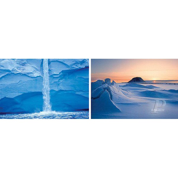 Palazzi Verlag Poster Spitzbergen Scoresby Leinwandprint