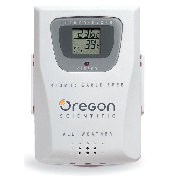 Oregon Scientific Thermo/hygro-givare THGR 228N för AWS 888, BAR 998 HG, BAR 321 HG, BAR 988 HG