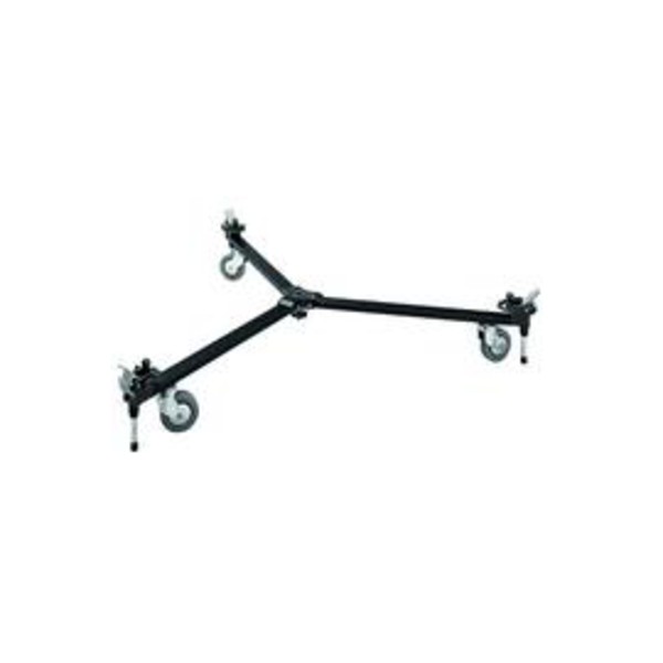 Manfrotto Stativfot 127VS Basic stativvagn, justerbar