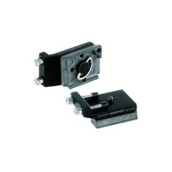 Manfrotto Snabbkopplingsplatta Spotting scope-platta med vridningsskydd