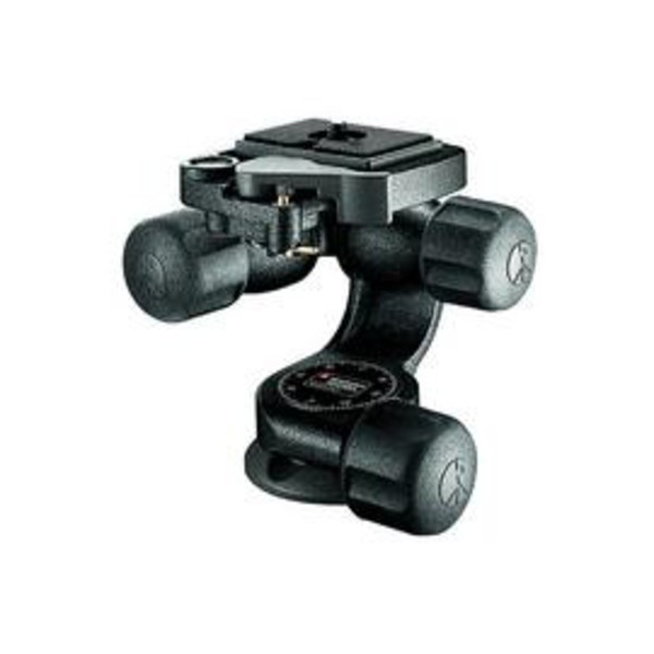 Manfrotto 3-vägstilt 460MG 3D Panoramahuvud Magnesium med 200PL