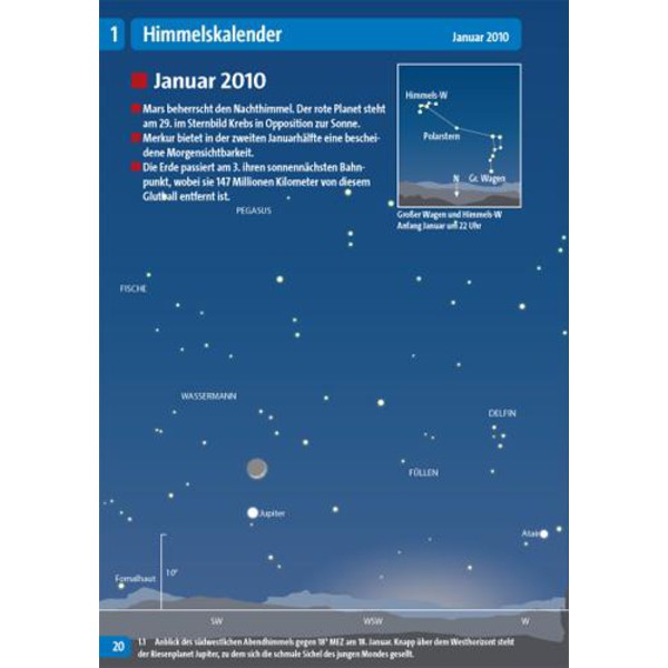 Kosmos Verlag Jahrbuch Kosmos Himmelsjahr 2010