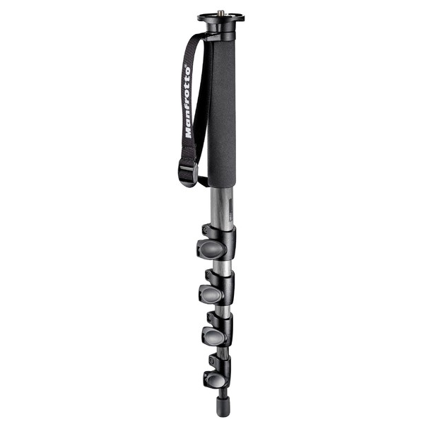 Manfrotto Carbon-Einbeinstativ 695CX Magfiber 5-tlg