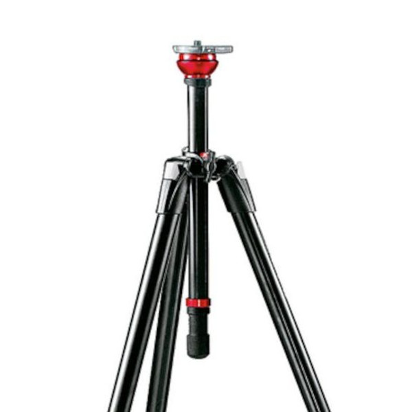 Manfrotto Aluminium-trebensstativ 755XB MDEVE med 50 mm utjämnande halvskal