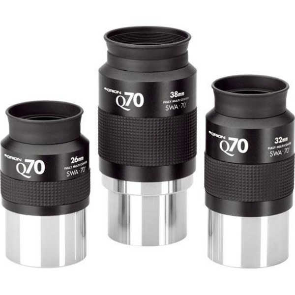 Orion Q70 Set 3 Okular (26mm, 32mm, 38mm)