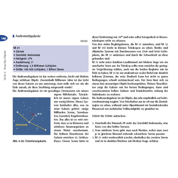 Oculum Verlag Teleskop-körkort i 4 steg