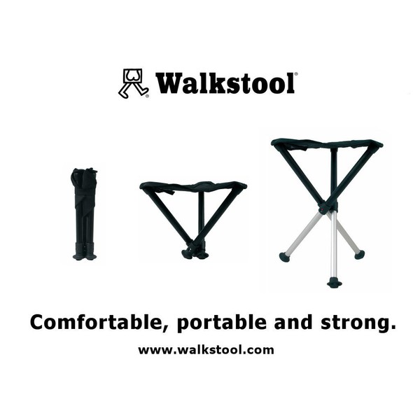 Walkstool Gåstol Comfort 55 svart
