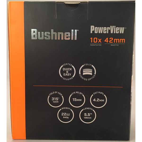 Bushnell Kikare Powerview 10x42, Realtree Camo
