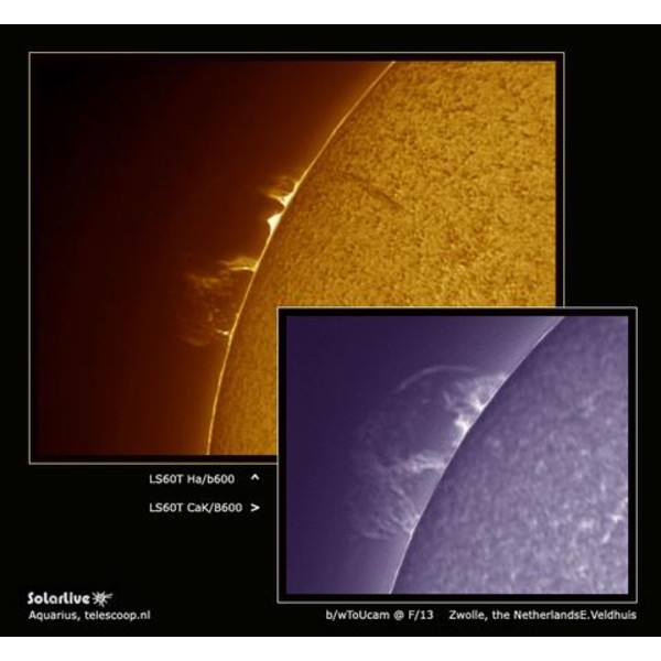 Lunt Solar Systems Solteleskop Lunt ST 60/500 LS60T Ha B1200 C PT OTA