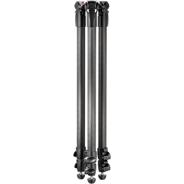 Manfrotto Kolfiber-trebensstativ 535 MPRO med 75 mm halvskal