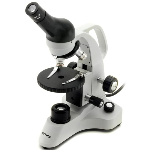 Optika Mikroskop B-20, Monokular, 40 - 400x, LED