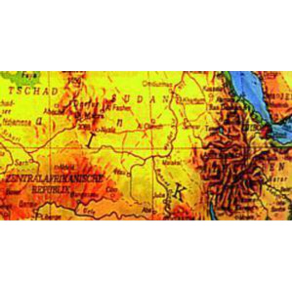 Columbus Jordglob för barn Terra svart 26cm