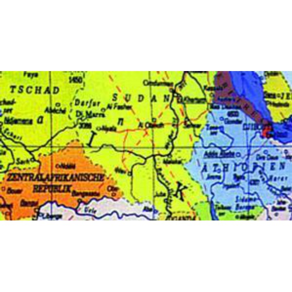 Columbus Jordglob för barn Terra svart 26cm
