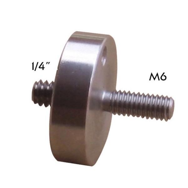 Geoptik Kamerahållare Adapter för motviktsstång 0,25" till M6