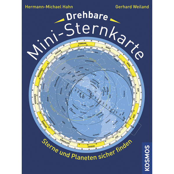 Kosmos Verlag Stjärnkarta Drehbare Mini-Sternkarte