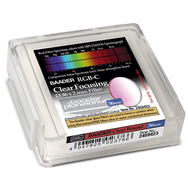 Baader Filter Klarglas 36 mm