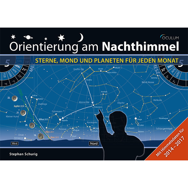 Oculum Verlag Stjärnkarta Orientering på natthimlen