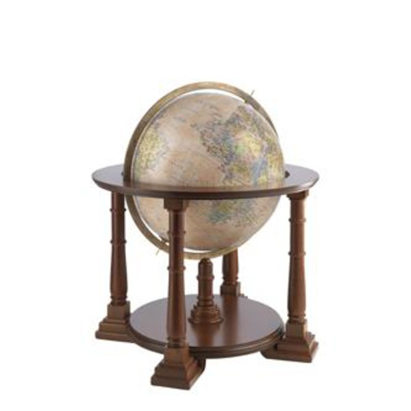 Zoffoli Glob, golvmodell Mercatore Rosa antico 50cm