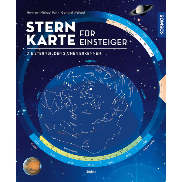 Kosmos Verlag Stjärnkarta för nybörjare