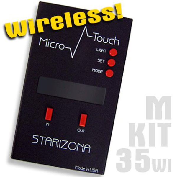 Starlight Instruments Micro Touch Focusing System - 3-delad sats för styrning av 3,5" Feather Touch och 4,0" Astro-Physics fokuserare - TRÅDLÖS