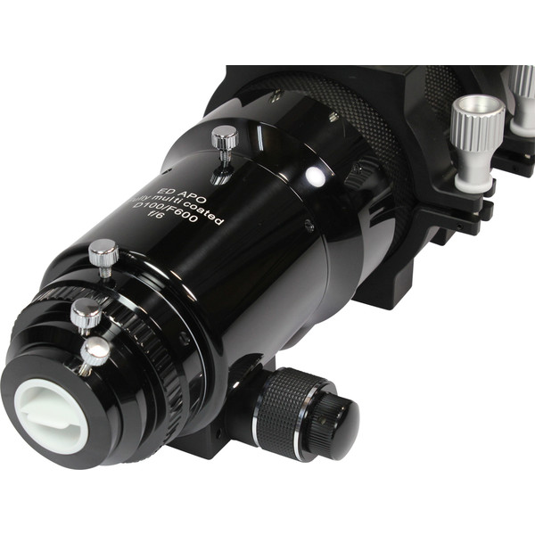 Omegon Apokromatisk refraktor Pro APO AP 100/600 ED Carbon OTA + 2'' Field Flattener