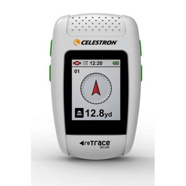 Celestron reTrace Deluxe GPS-tracker inkl.digital kompass, vit